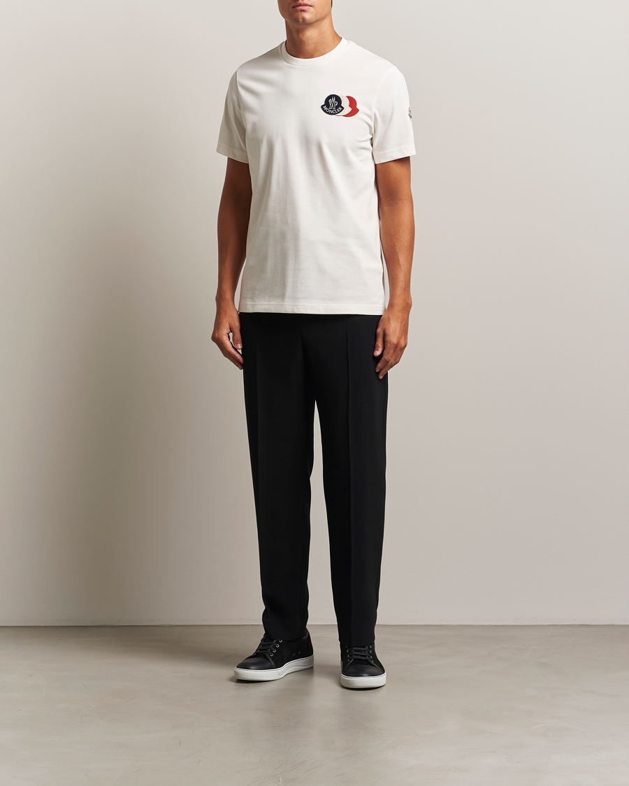 Men | T-Shirts | Moncler | Patch Logo T-Shirt White