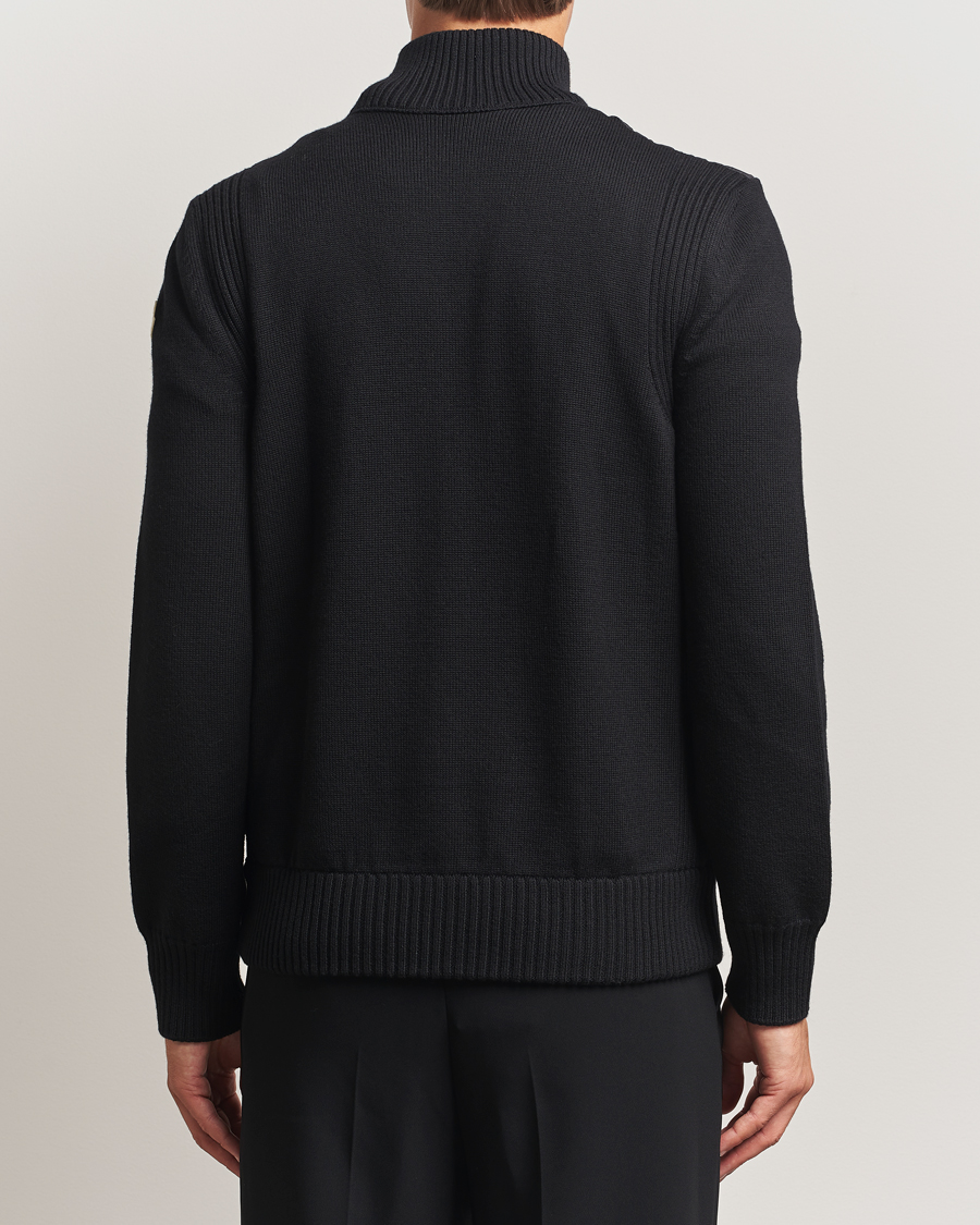 Men | Sweaters & Knitwear | Moncler | Padded Zip Cardigan Black