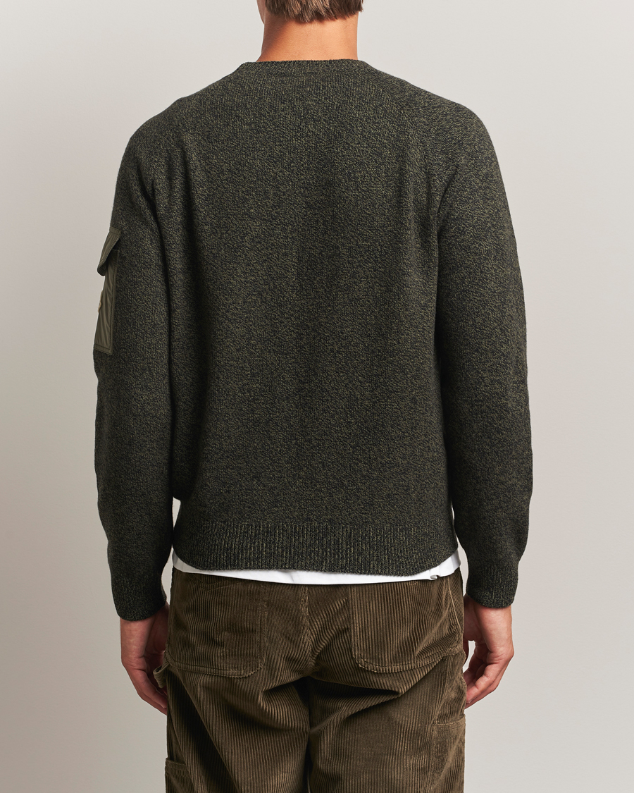 Men | Sweaters & Knitwear | Moncler | Wool Crew Neck Military