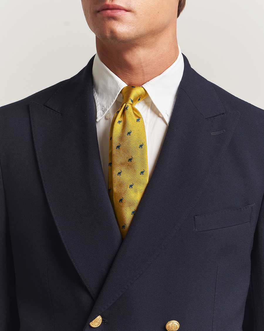 Men | Morris Club Tie Yellow | Morris | Club Tie Yellow