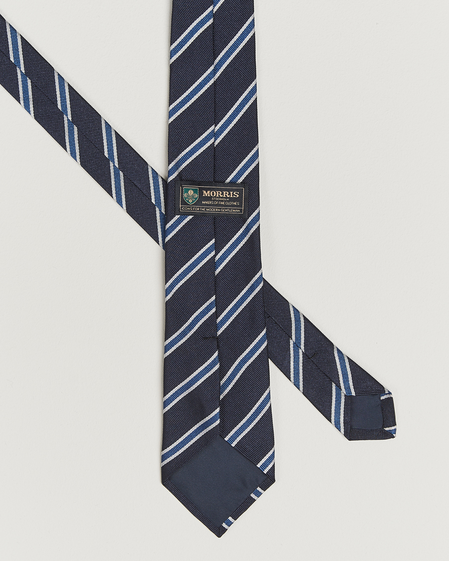 Men | Morris Club Tie Navy | Morris | Club Tie Navy