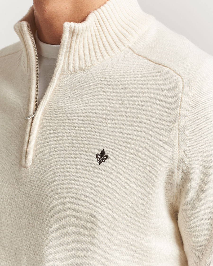 新品未使用　BRIEFING half ZIP wool Half Zip Wool Knit - Light Grey Melange – Garment Project
