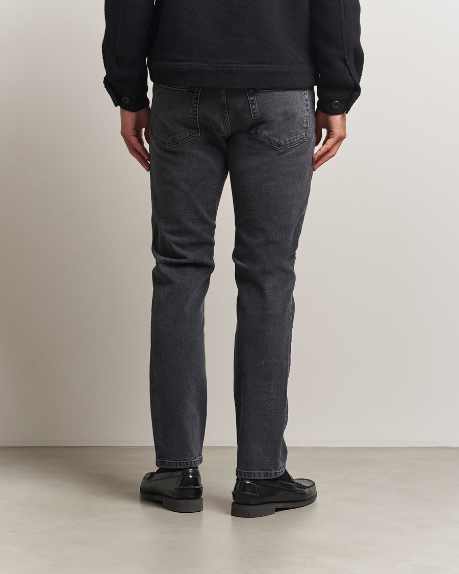 Men | Trousers | Jeanerica | TM005 Tapered Jeans Black Overdye