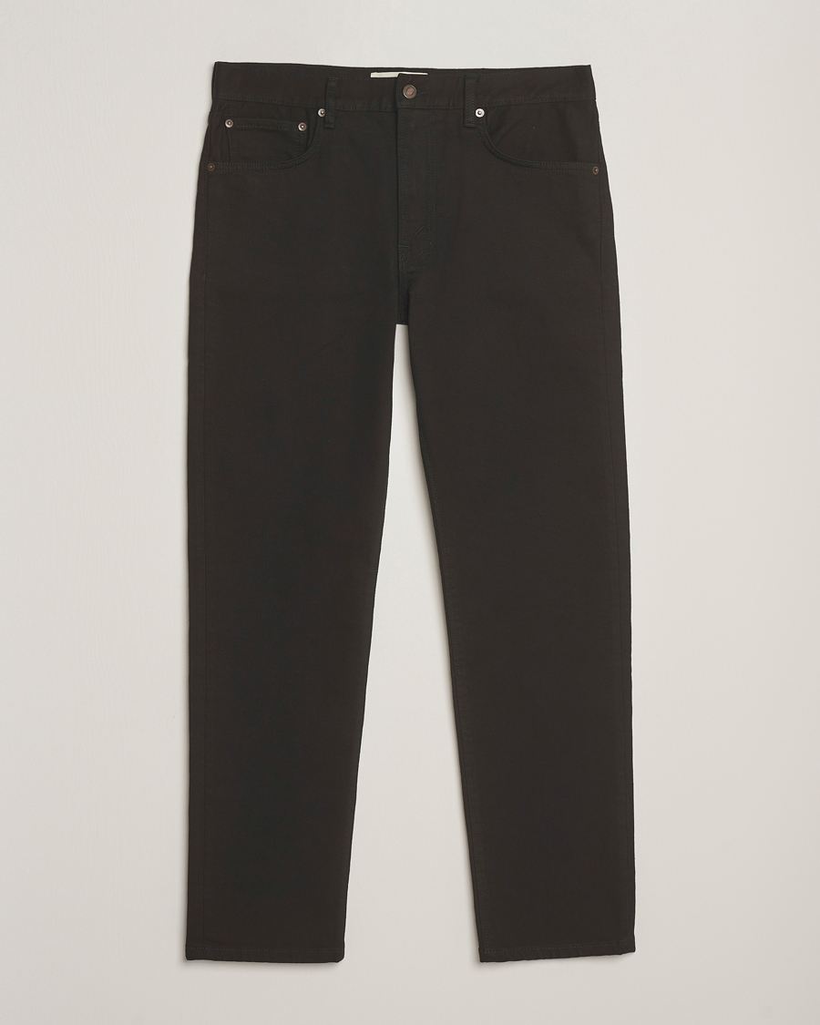 Men | Trousers | Jeanerica | TM005 Tapered Jeans Rinse Stay Black