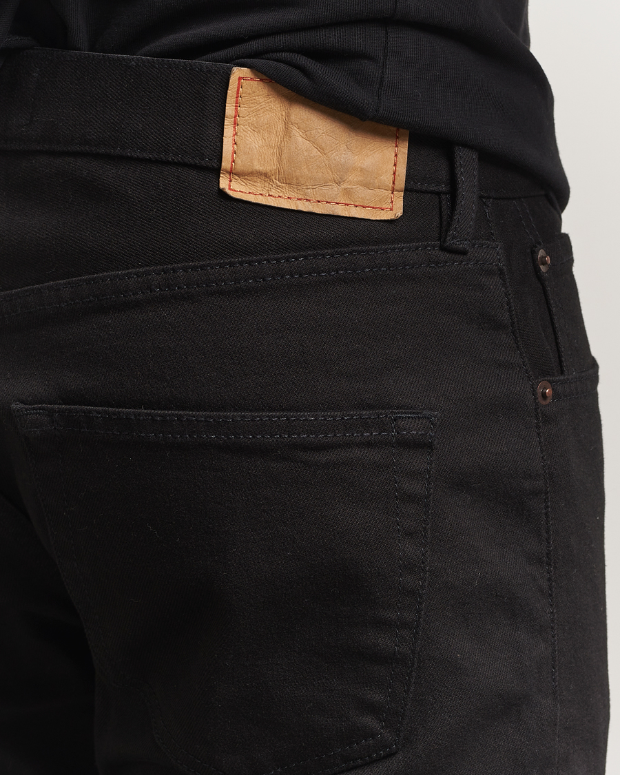Men | Trousers | Jeanerica | TM005 Tapered Jeans Rinse Stay Black