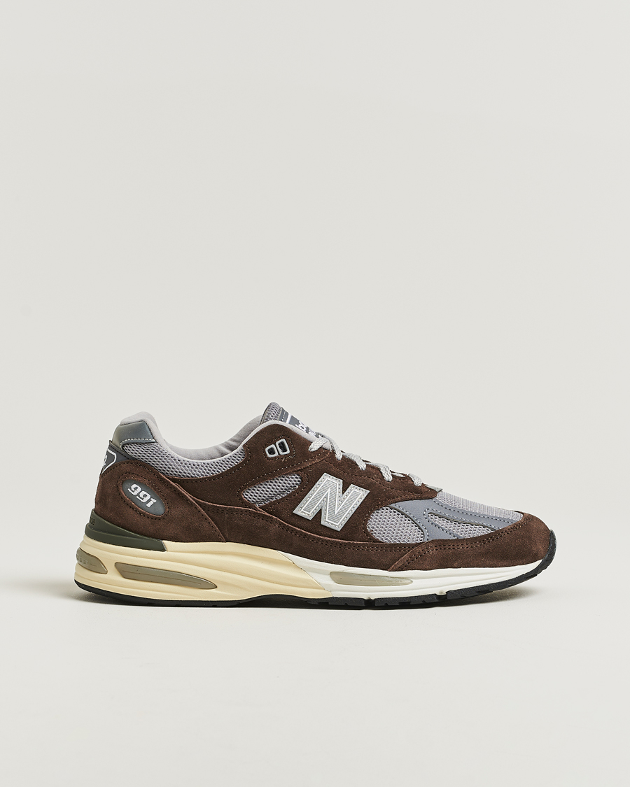 Men | Sneakers | New Balance Made In US & UK | New Balance Made in Made In UK 991 Sneakers Dark Brown