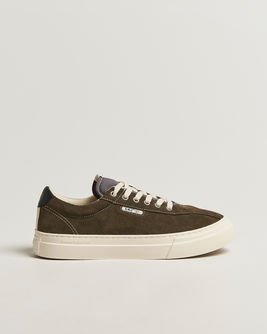 Stepney Workers Club Dellow 02 Cupsole Suede Sneaker Woodland at