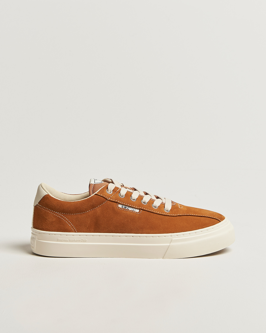 Men | Sneakers | Stepney Workers Club | Dellow 02 Cupsole Suede Sneaker Tan