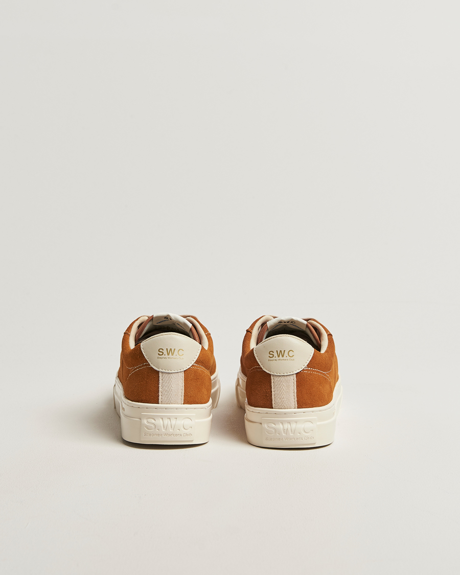 Men | Sneakers | Stepney Workers Club | Dellow 02 Cupsole Suede Sneaker Tan