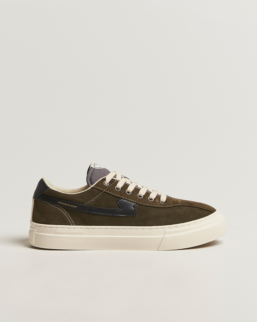 Men | Sneakers | Stepney Workers Club | Dellow S-Strike Cupsole Suede Sneaker Woodland