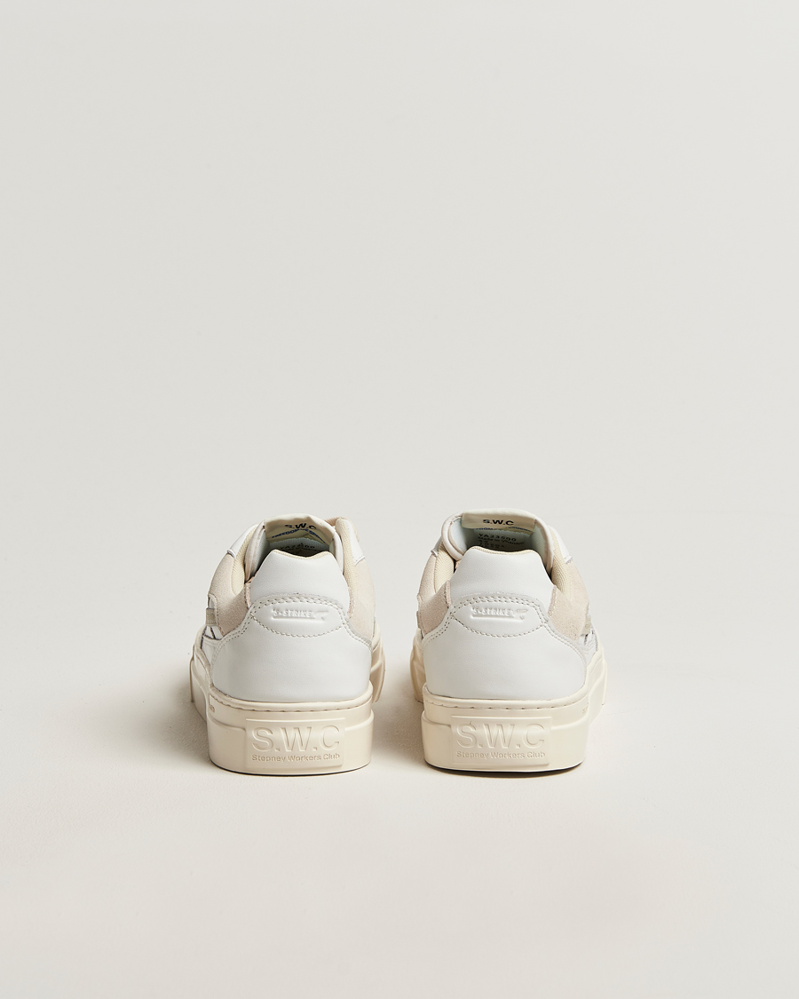 Men | Sneakers | Stepney Workers Club | Pearl S-Strike Leather Sneaker White Putty
