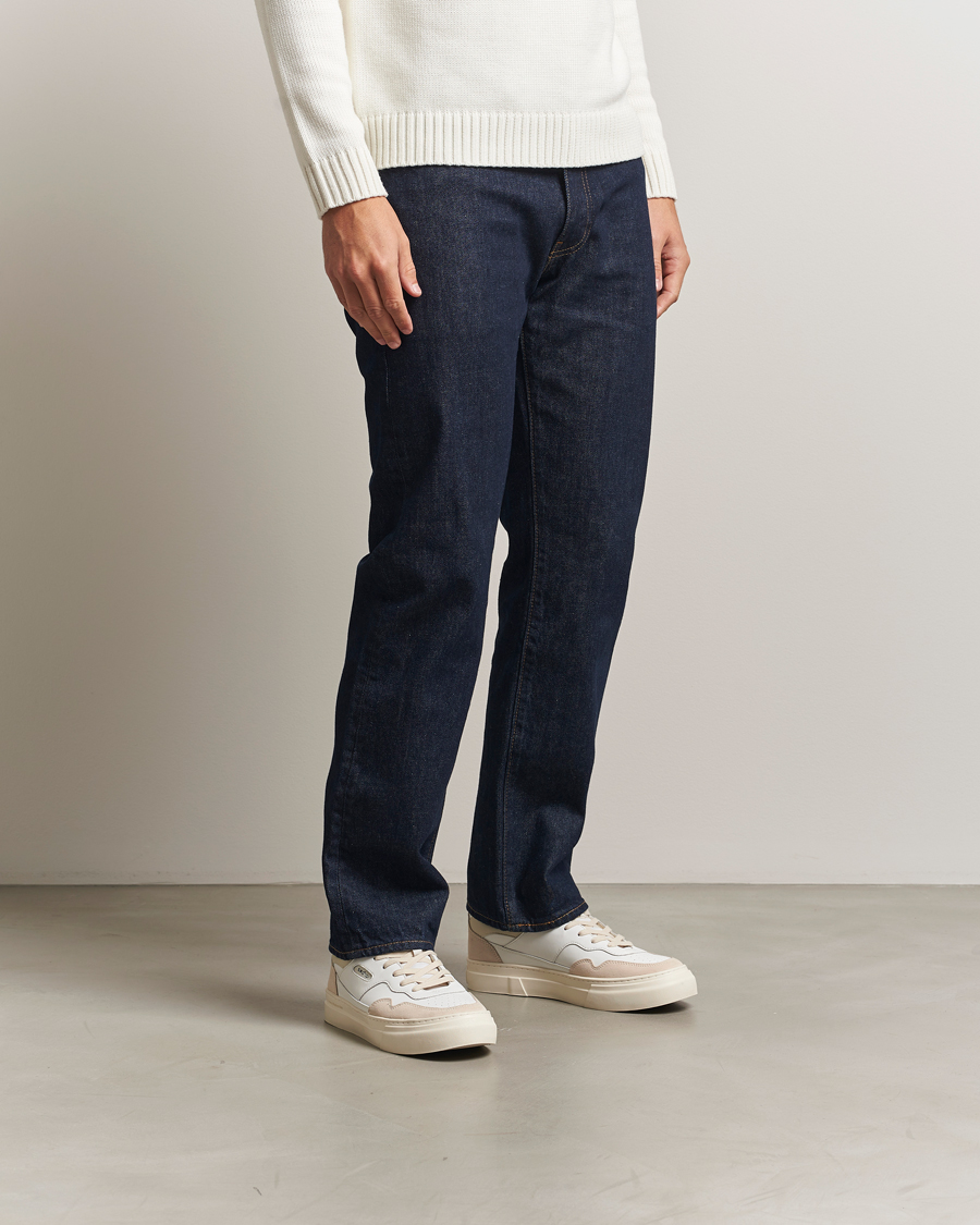 Men | Sneakers | Stepney Workers Club | Pearl Leather/Suede Mix Sneaker Spring White