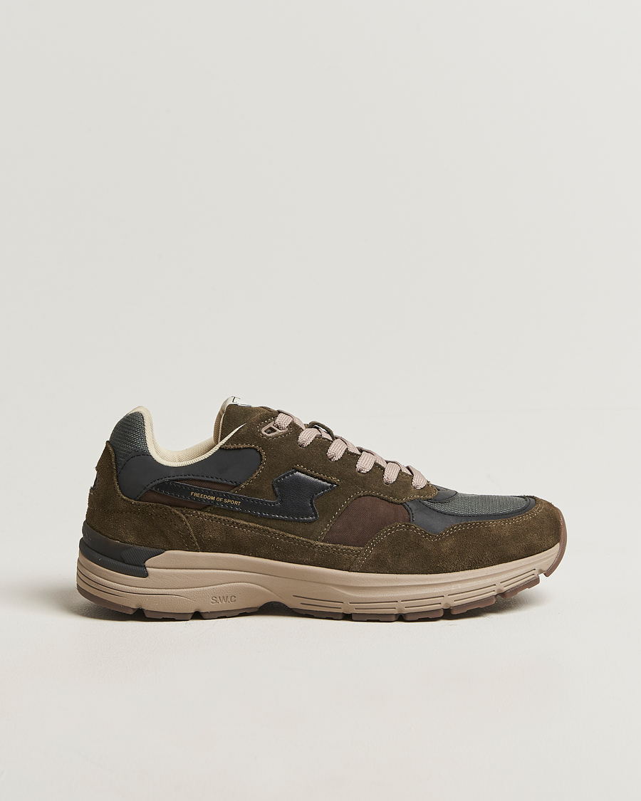 Men | Sneakers | Stepney Workers Club | Amiel S-Strike Suede Sneaker Woodland