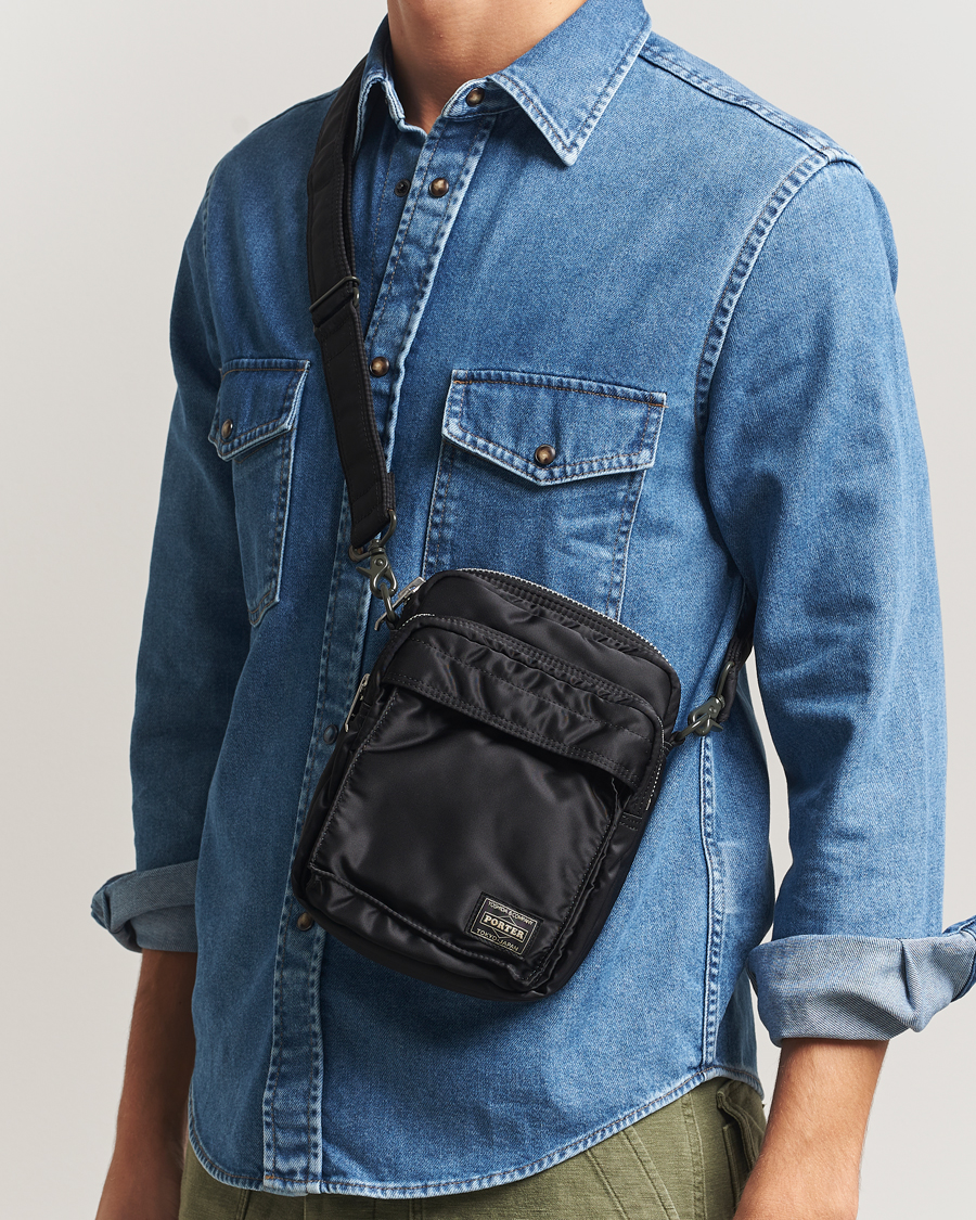 Porter-Yoshida & Co. Tanker Vertical Bag Black at CareOfCarl.com