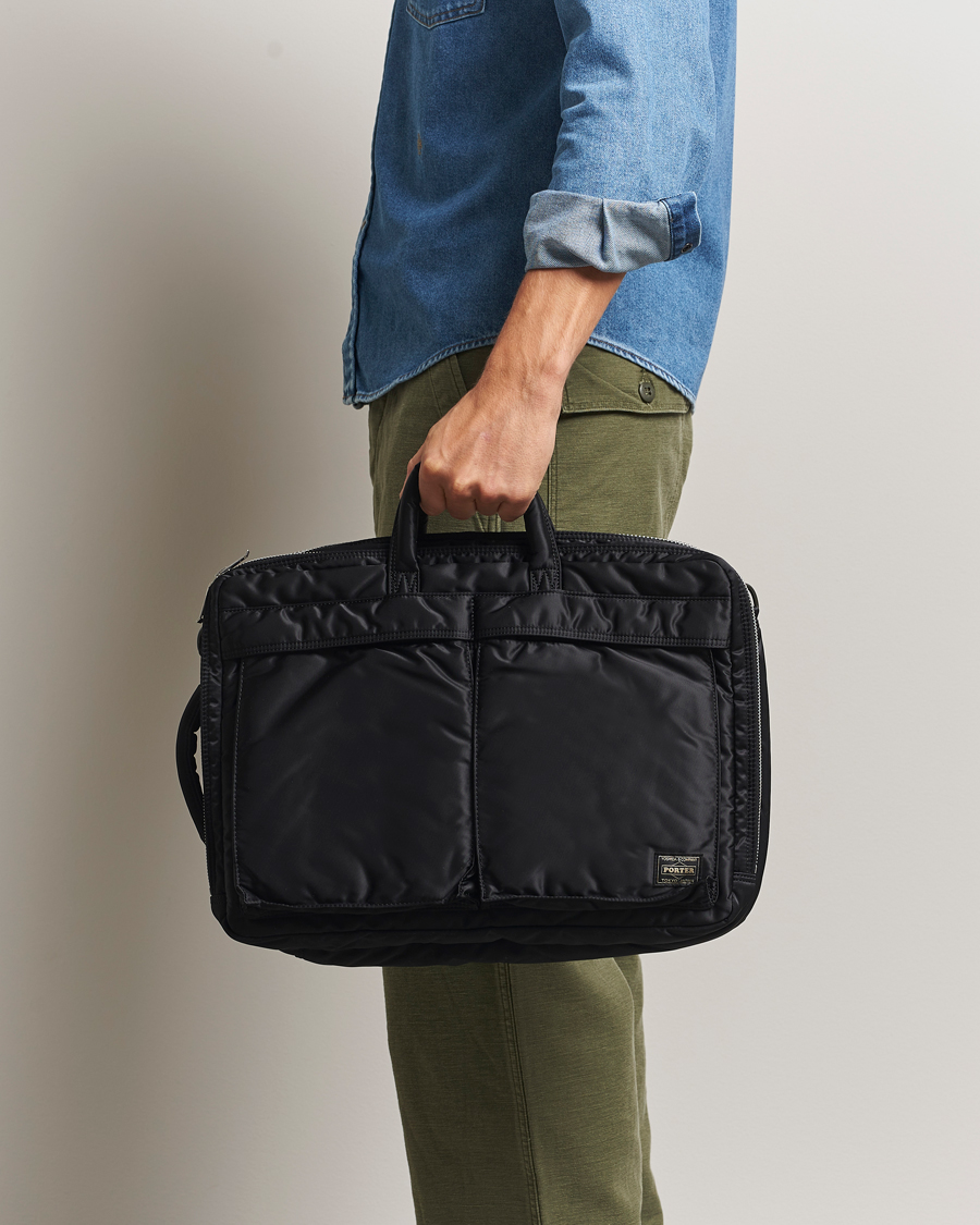 YOSHIDA PORTER TANKER 3WAY BRIEF ブラック TANKER 3WAY BRIEFCASE | Yoshida&Co. Home Page | YOSHIDA & Co.