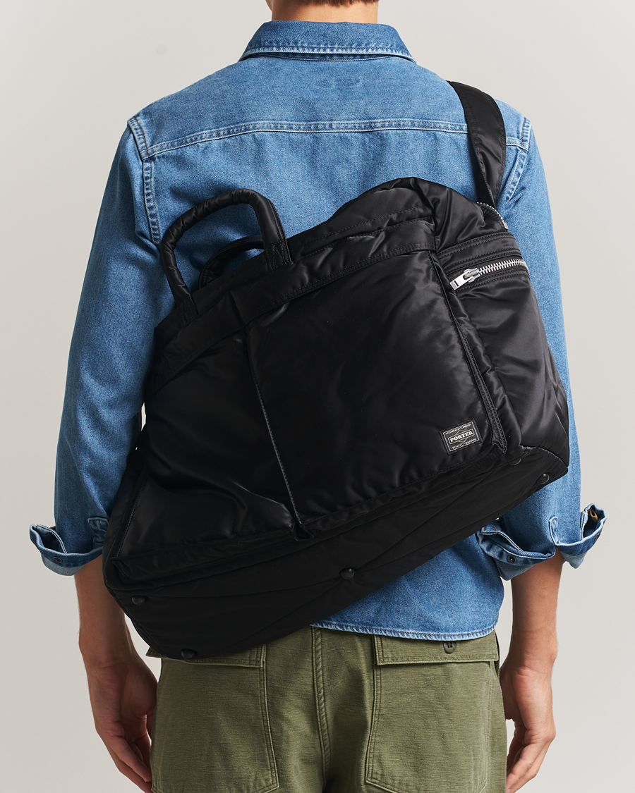 Men | Bags | Porter-Yoshida & Co. | Tanker Duffle Bag Black