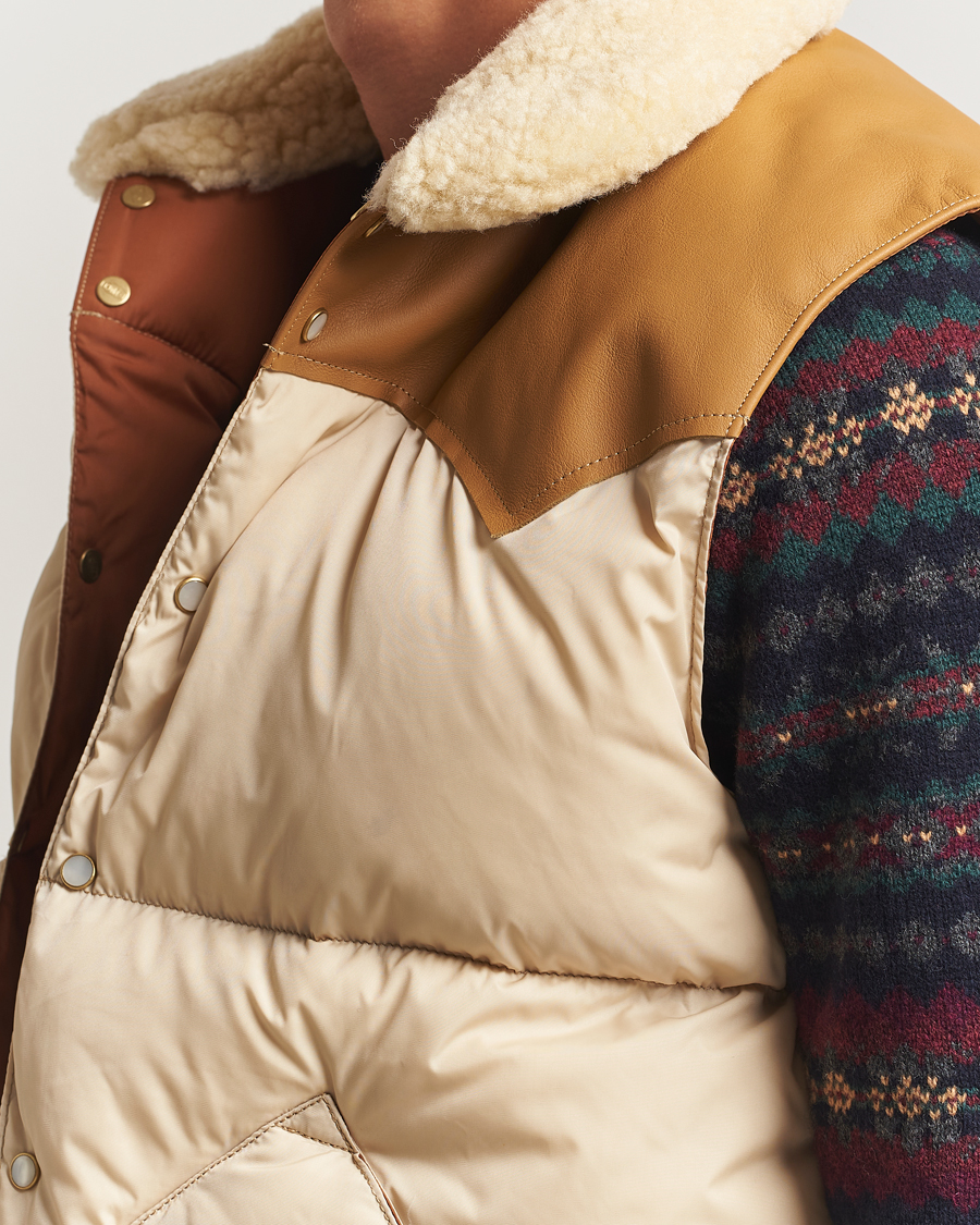 Men | Gilets | Rocky Mountain Featherbed | Christy Vest Light Beige