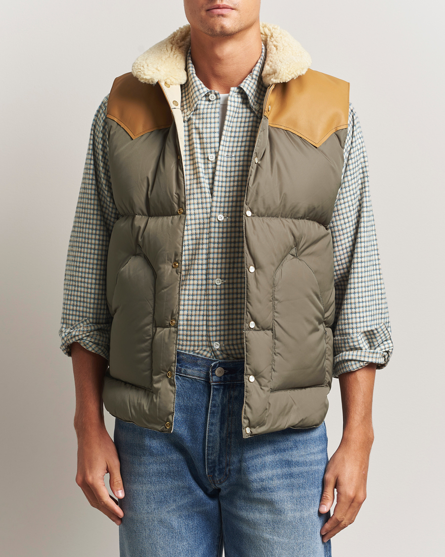 Rocky Mountain Featherbed ダウンベスト40 カーキ Rocky Mountain Featherbed Christy Down Vest Olive