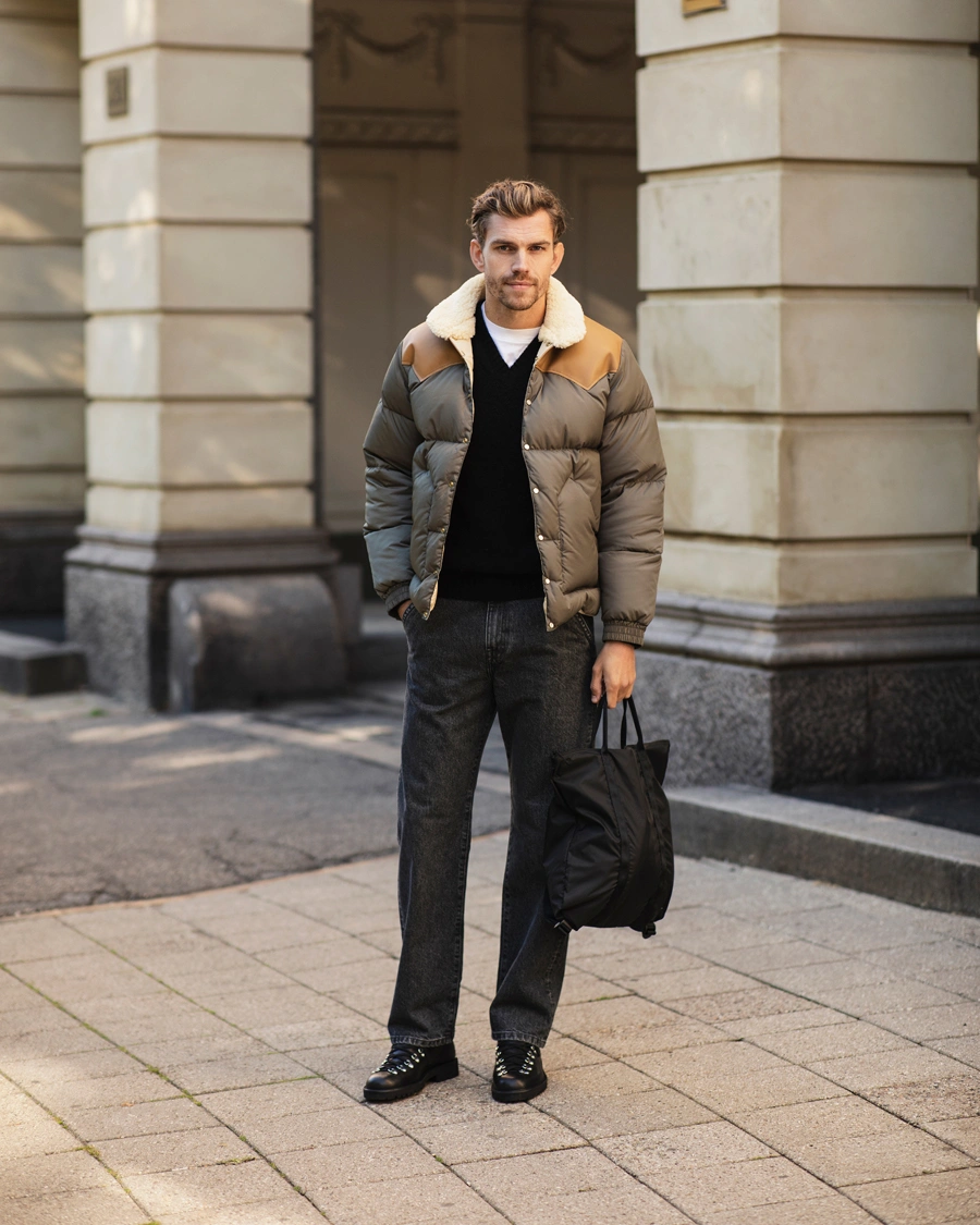 Men | Coats & Jackets | Rocky Mountain Featherbed | Christy Jacket Olive