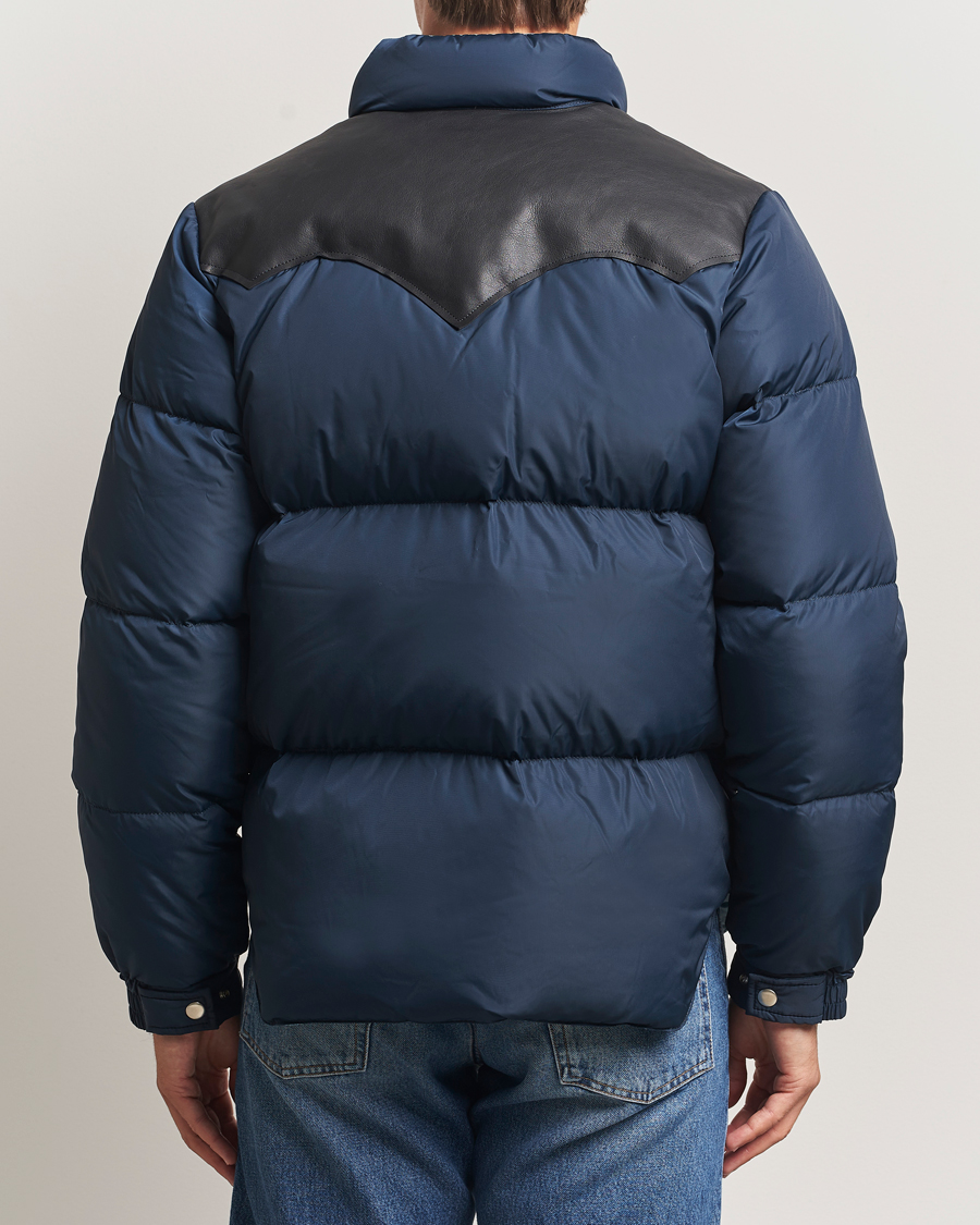 Rocky Mountain Featherbed Down Jacket Dark Navy at CareOfCarl.com