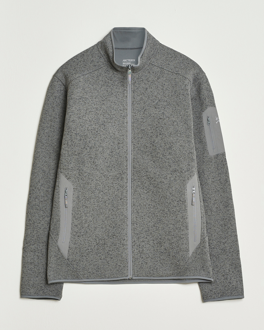 Arc'teryx Covert Full-Zip Cloud Heather/Void at CareOfCarl.com