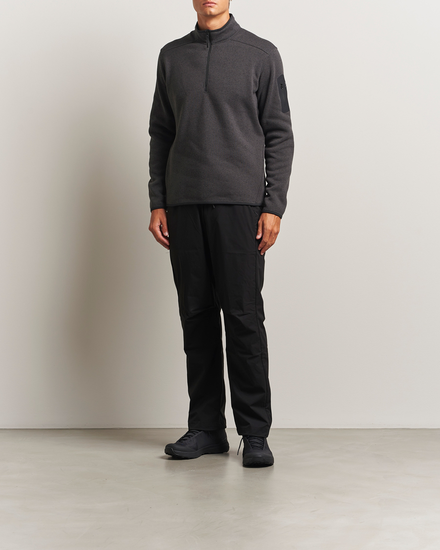 Arc'teryx Covert Half-Zip Black Heather at CareOfCarl.com