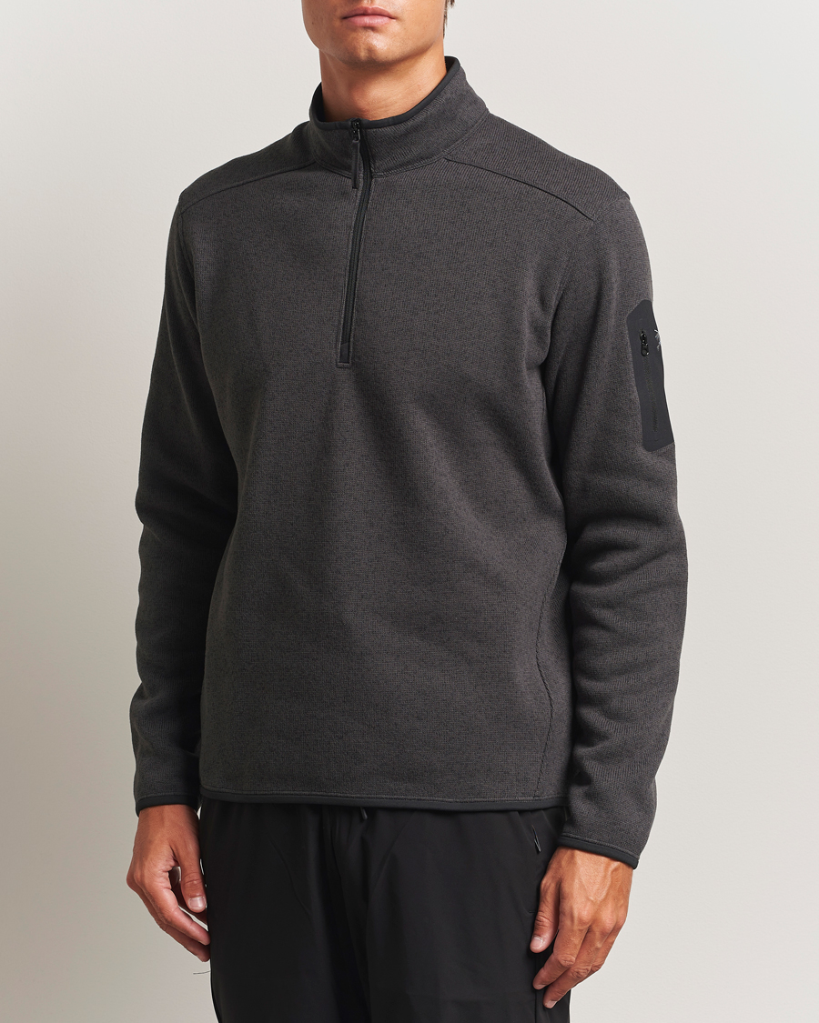 Men | Sweaters & Knitwear | Arc'teryx | Covert Half-Zip Black Heather
