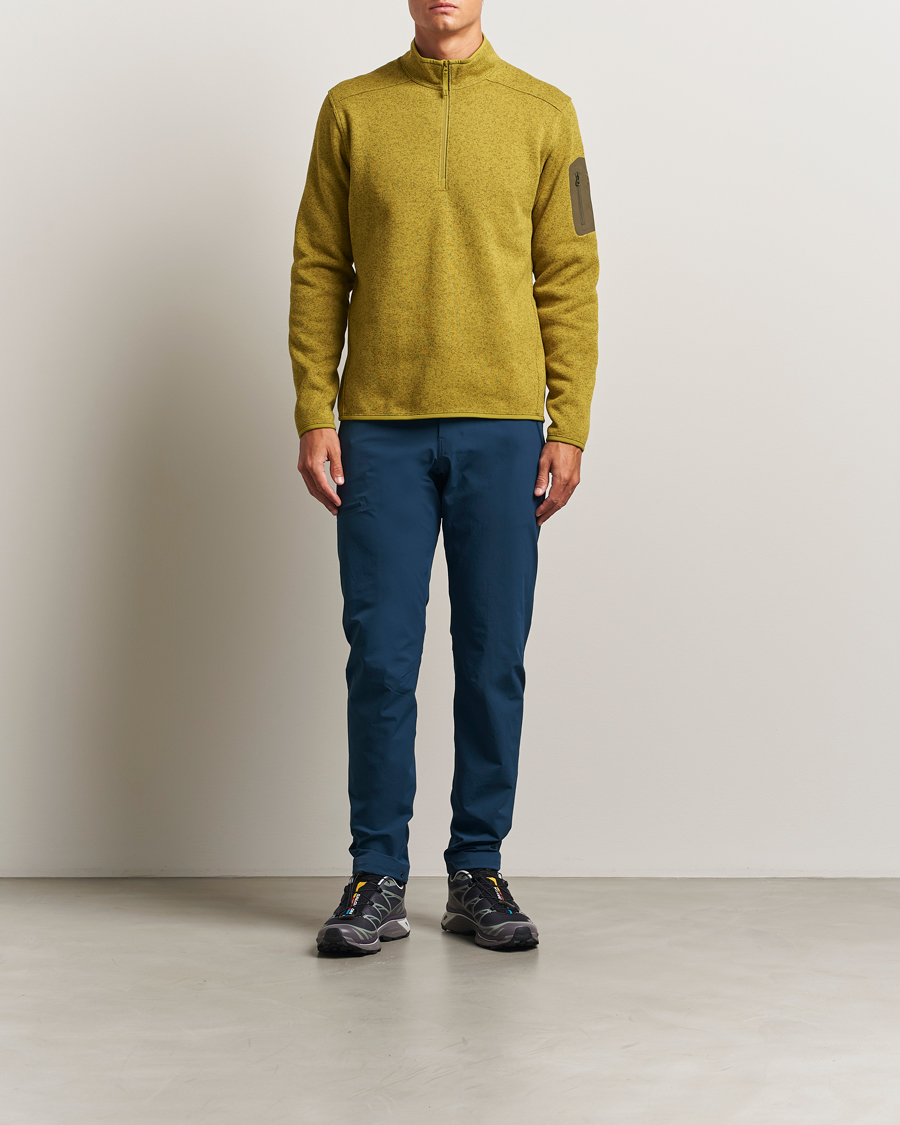 Men | Sweaters & Knitwear | Arc'teryx | Covert Half-Zip Olive Moss Heather