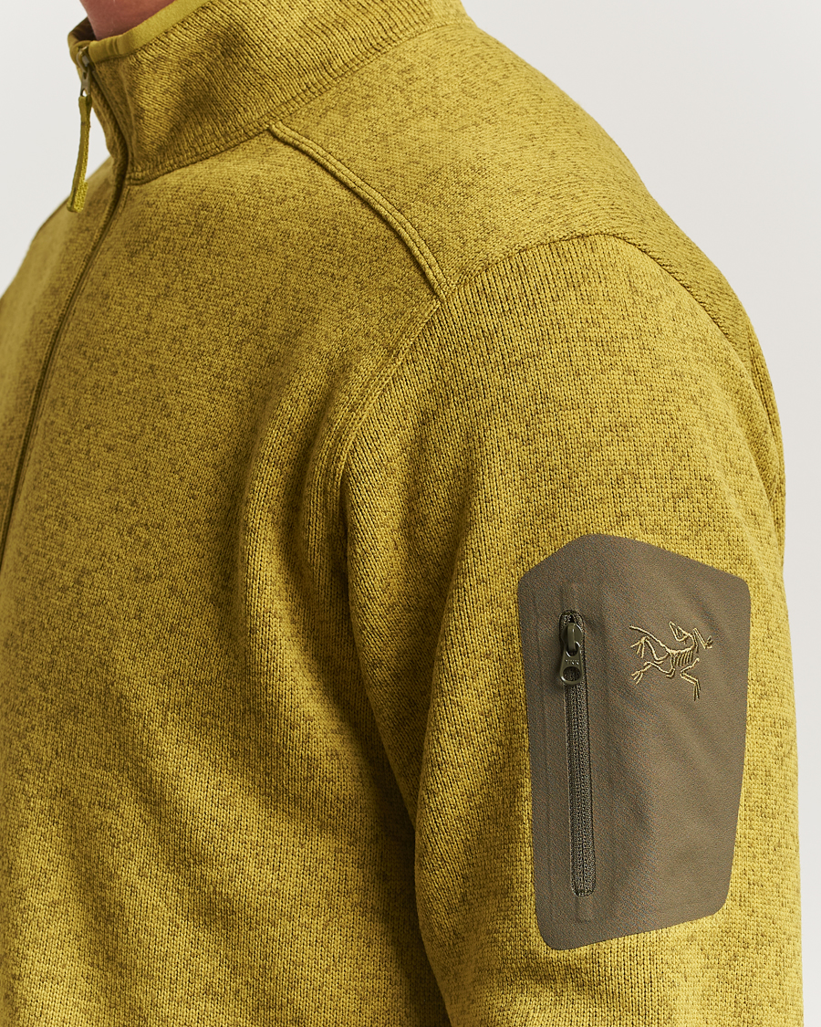 Men | Sweaters & Knitwear | Arc'teryx | Covert Half-Zip Olive Moss Heather