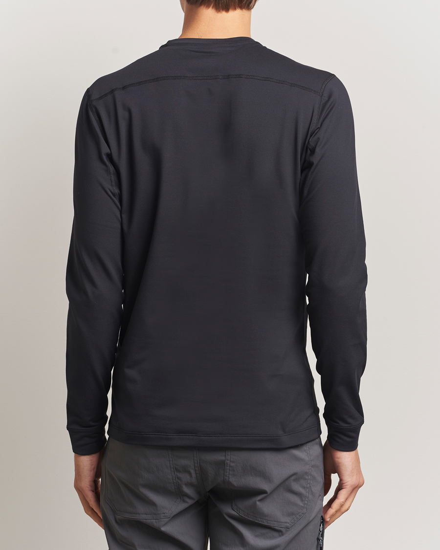 Men | Sweaters & Knitwear | Arc'teryx | Rho Baselayer Crew Neck Black