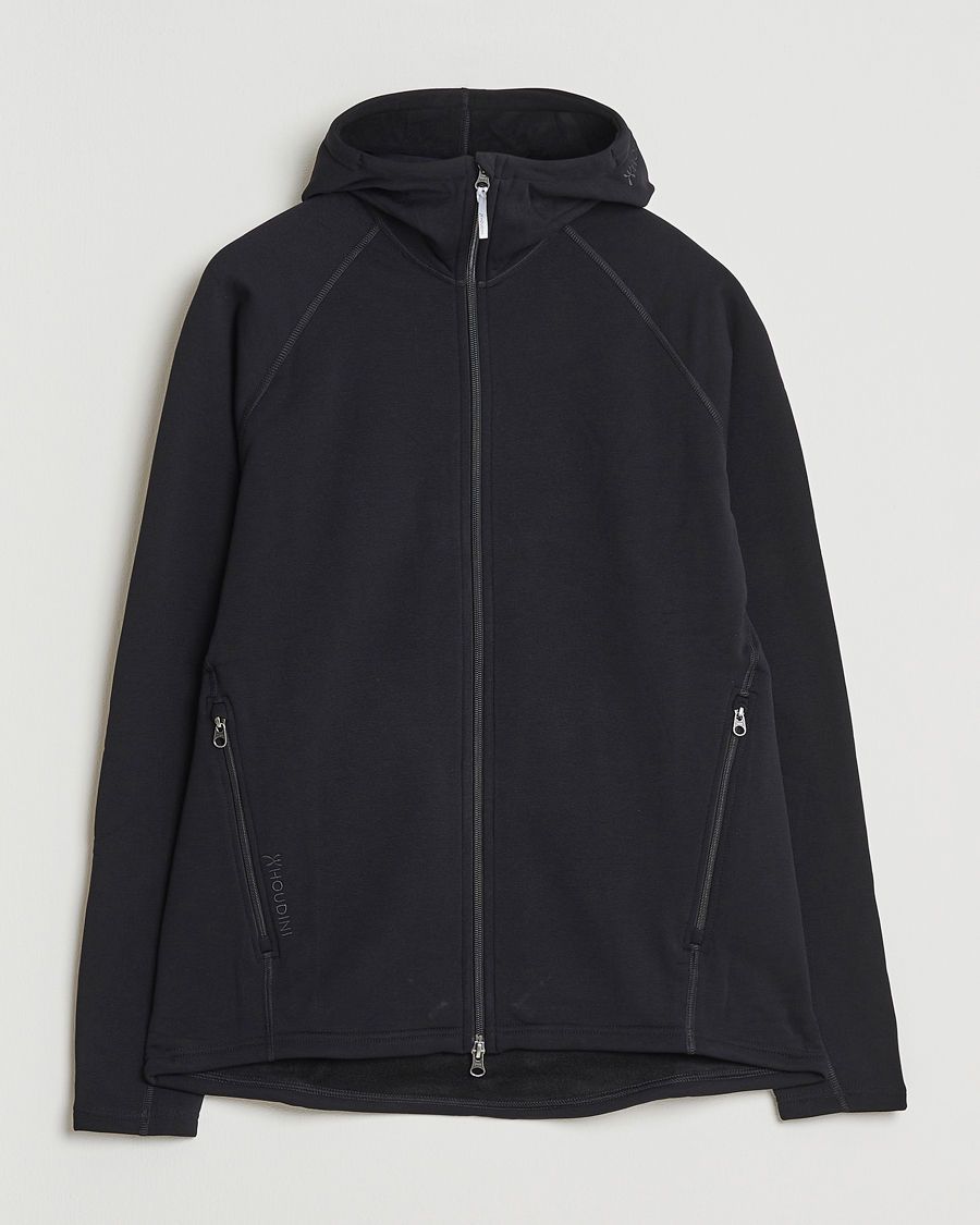Men | Sweaters & Knitwear | Houdini | Power Up Houdi True Black