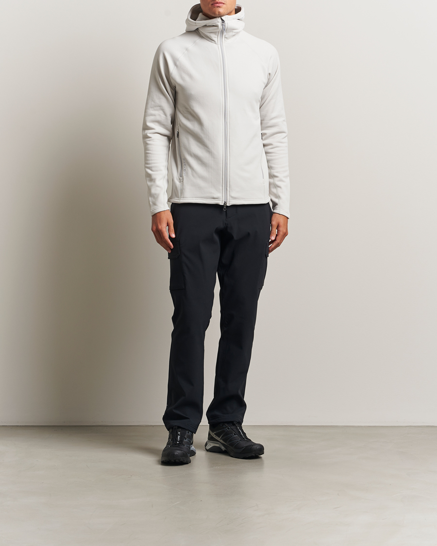 Men | Sweaters & Knitwear | Houdini | Power Up Houdi A Touch of Grey