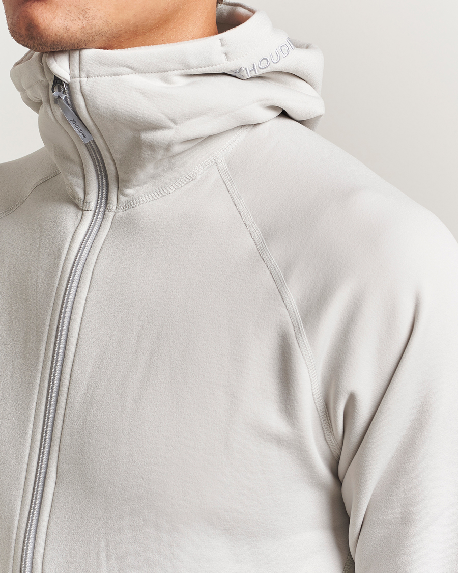 Men | Sweaters & Knitwear | Houdini | Power Up Houdi A Touch of Grey