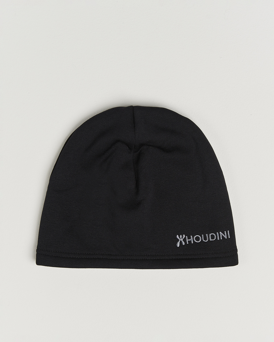 Men | Beanies | Houdini | Power Fleece Top Hat True Black