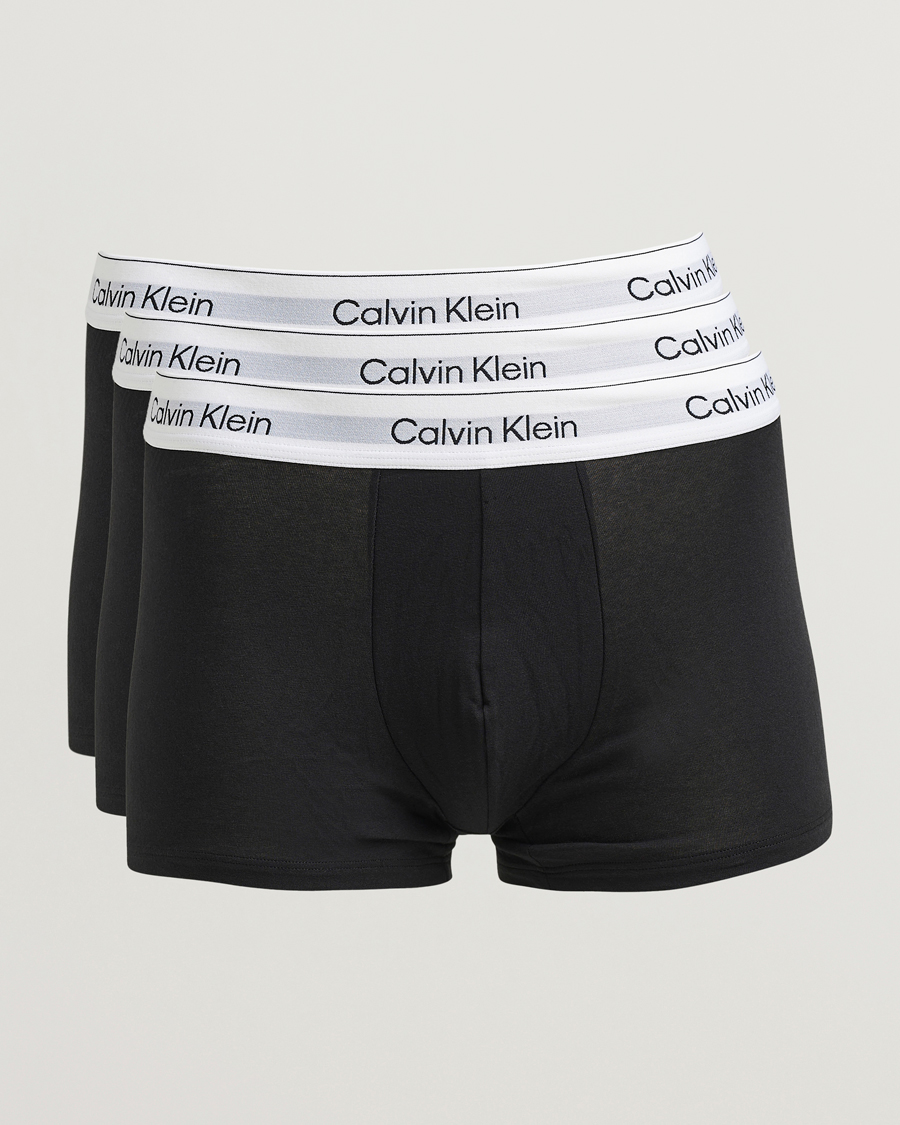 Men | Underwear & Socks | Calvin Klein | 3-Pack Icon Cotton Stretch Black
