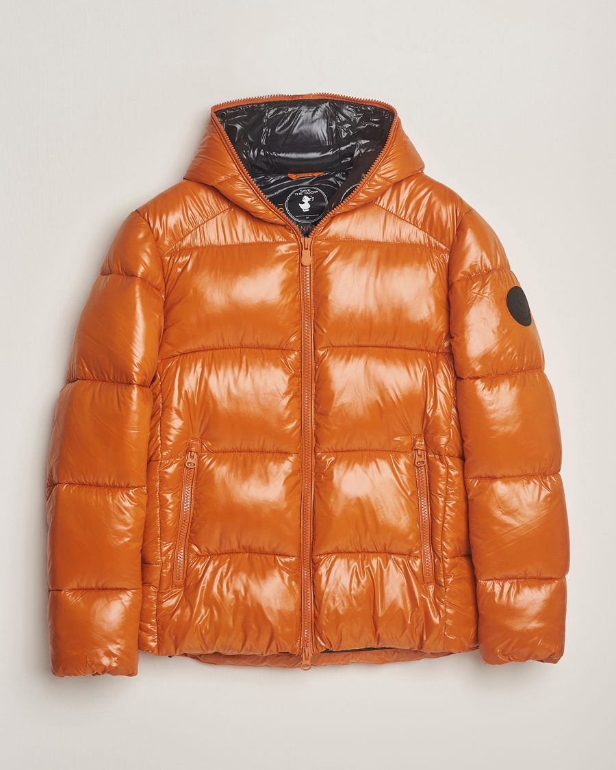 Men | Coats & Jackets | Save The Duck | Edgard Padded Puffer Fox Brown