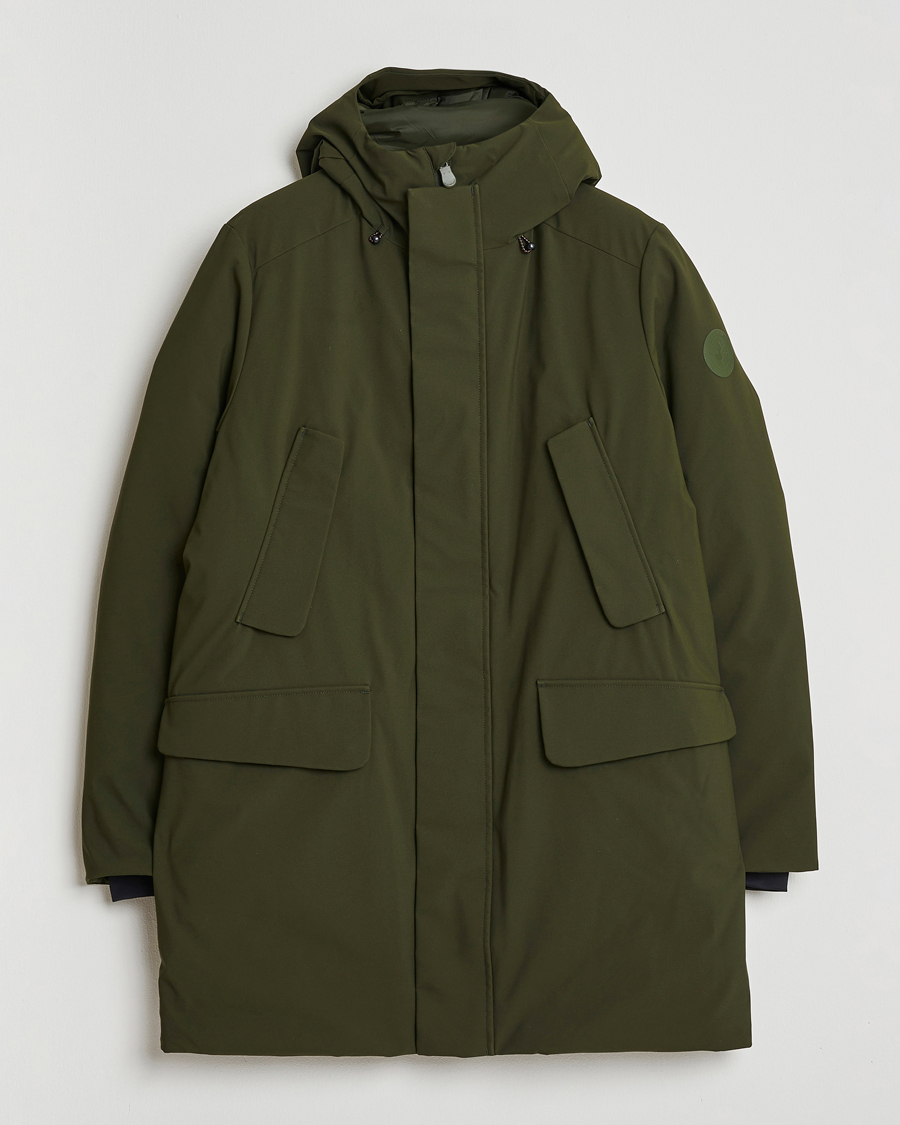 Save The Duck Wilson Arctic Parka Green Black at CareOfCarl.com