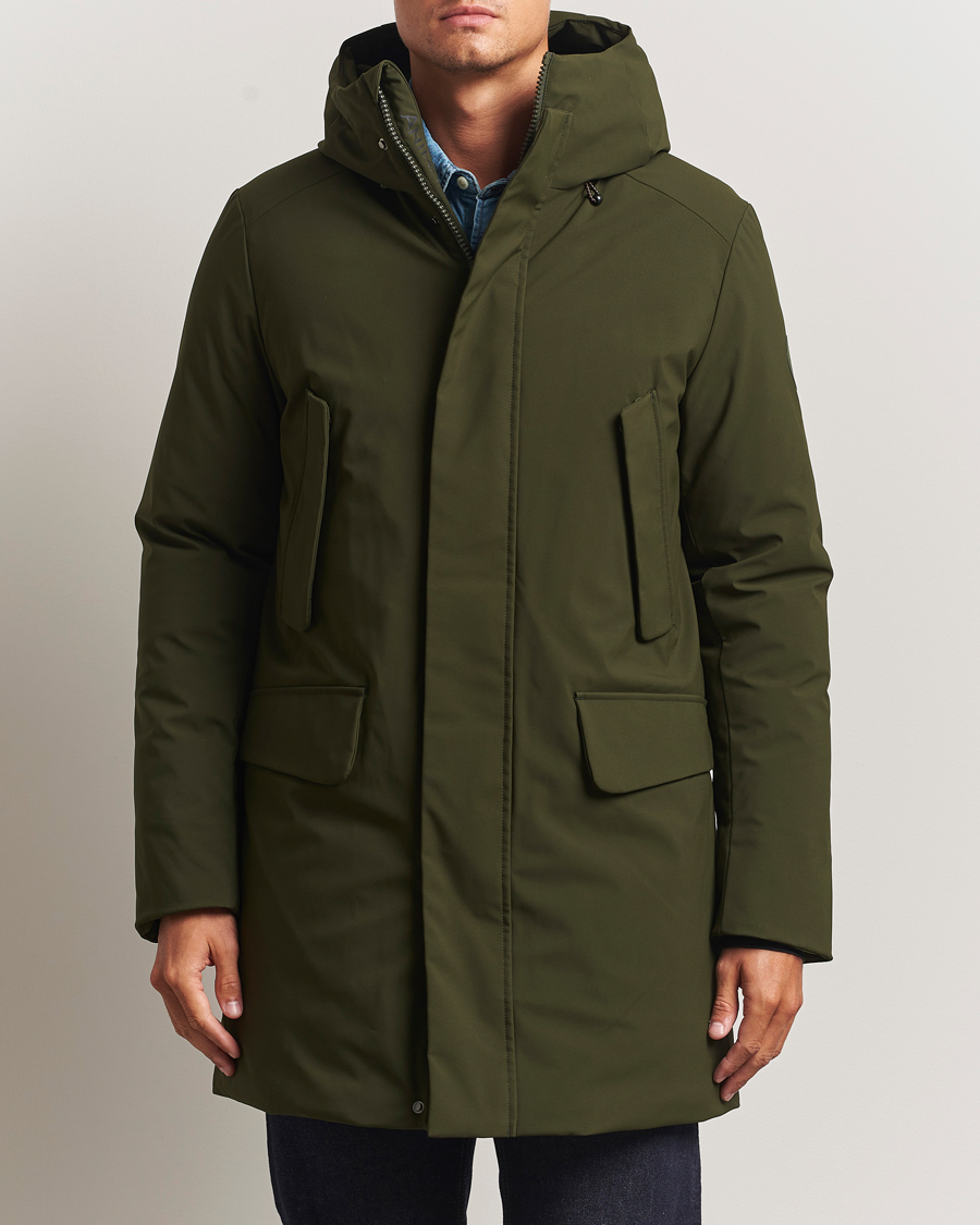 Save The Duck Wilson Arctic Parka Green Black at CareOfCarl.com