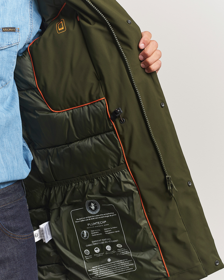 Save The Duck Wilson Arctic Parka Green Black at CareOfCarl.com