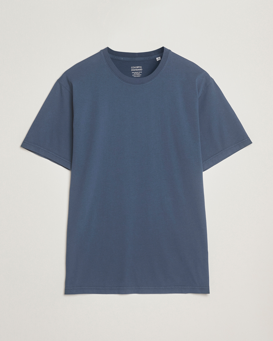 Men | T-Shirts | Colorful Standard | Classic Organic T-Shirt Petrol Blue