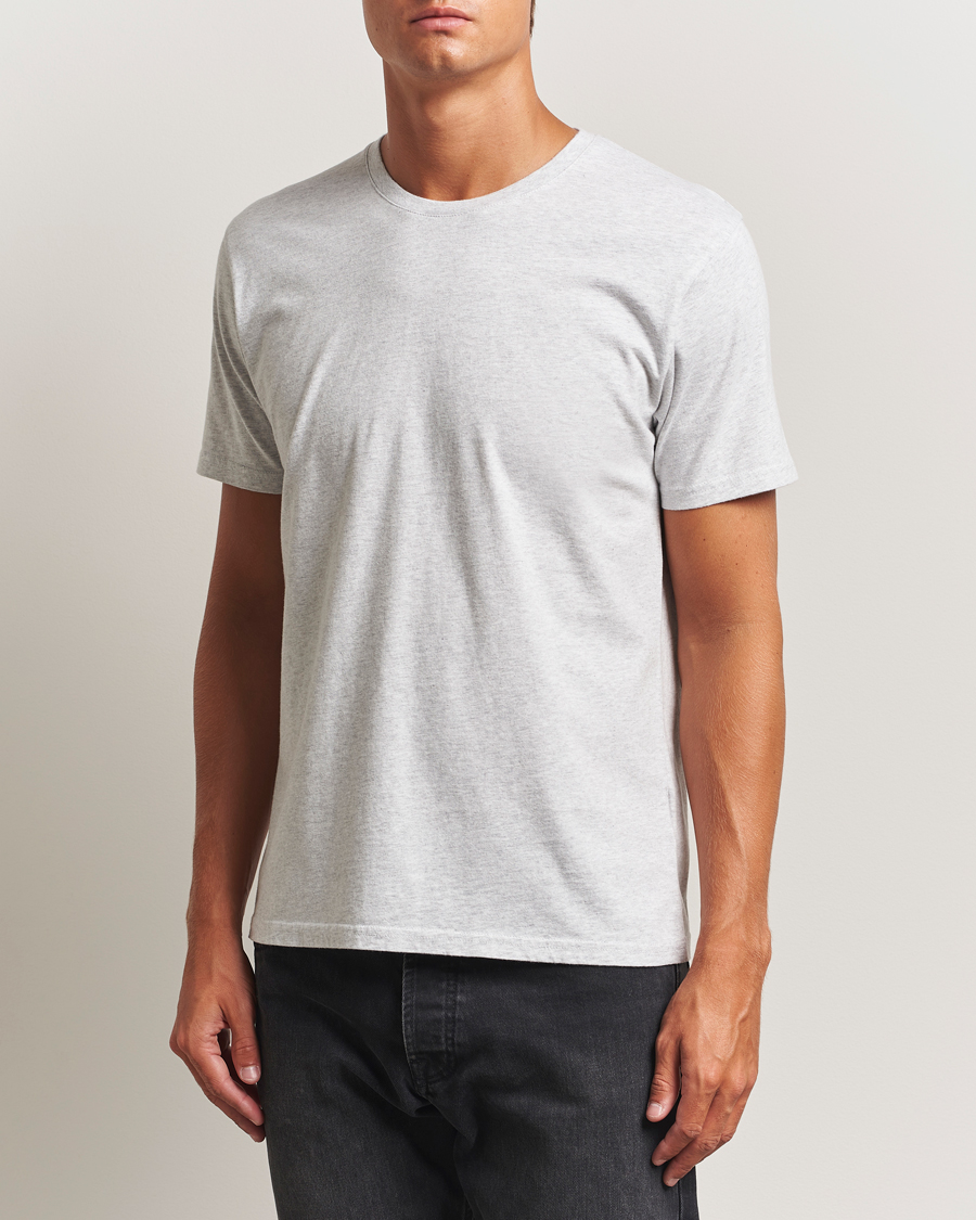 Men | T-Shirts | Colorful Standard | Classic Organic T-Shirt Snow Melange