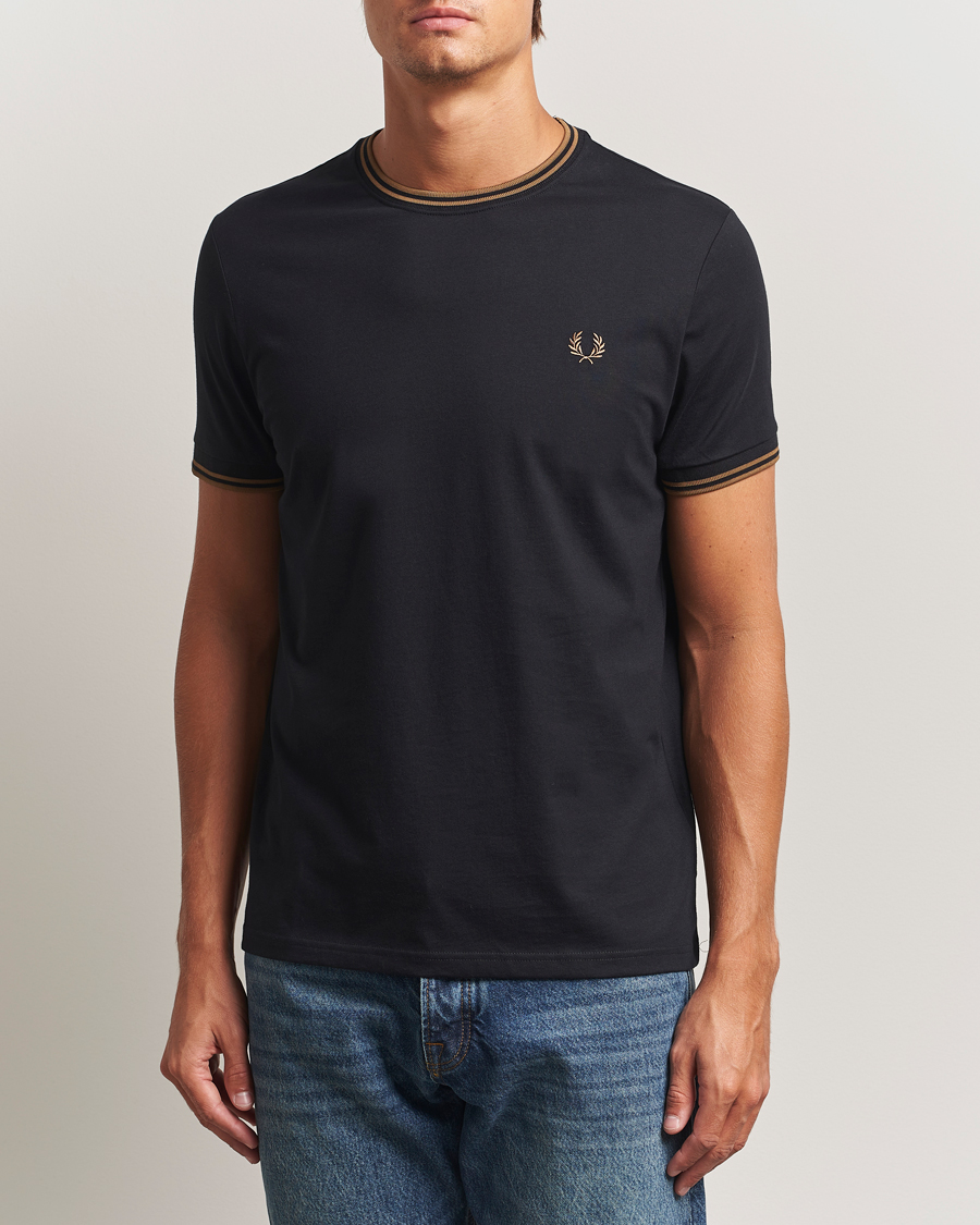 FRED PERRY The Twin Topped Shirt ブラック Twin Tipped Fred Perry Shirt – Ray Rickburn