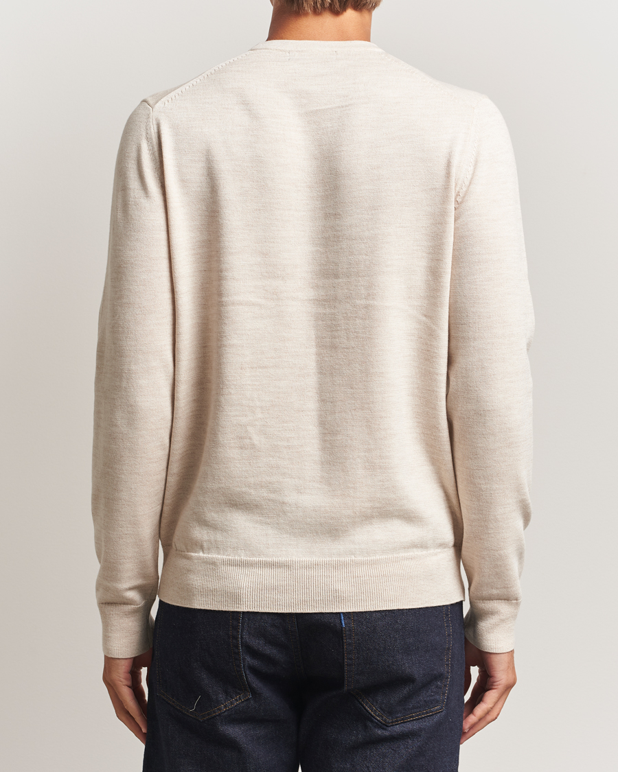 Men | Sweaters & Knitwear | Fred Perry | Classic Crew Neck Jumper Porrigde Marl