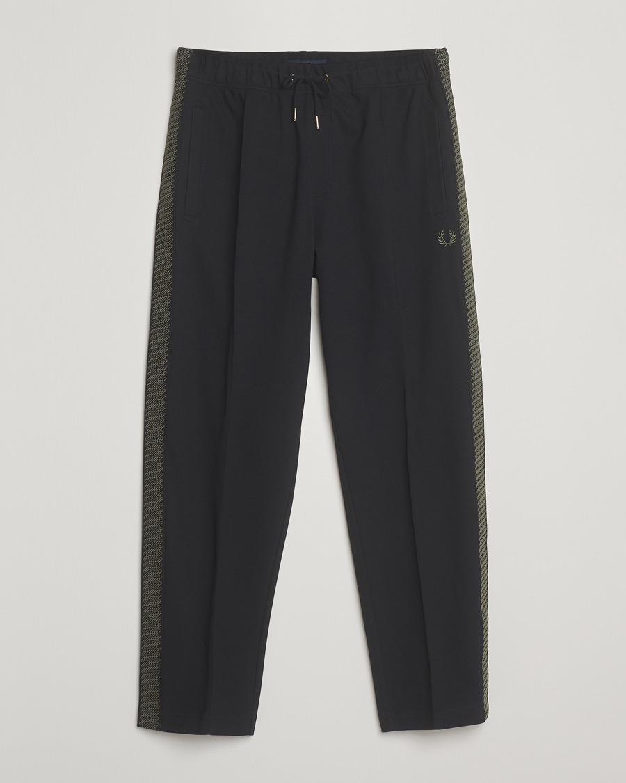 Fred Perry Tennis Track Pants Black at CareOfCarl.com