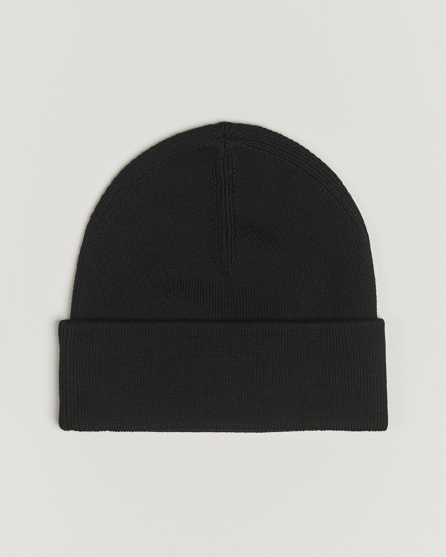Men | Fred Perry Merino Wool Beanie Black | Fred Perry | Merino Wool Beanie Black