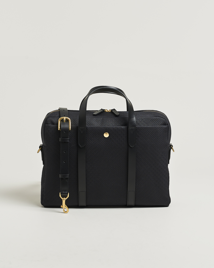 Men | Bags | Mismo | M/S Aspire Briefcase Haptic Black/Black
