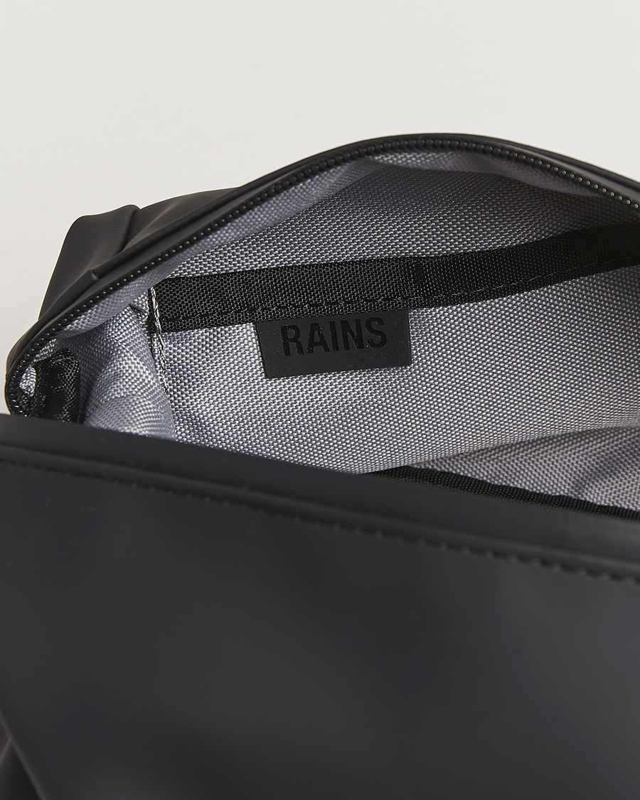 Men | RAINS Otaru Washbag Black | RAINS | Otaru Washbag Black