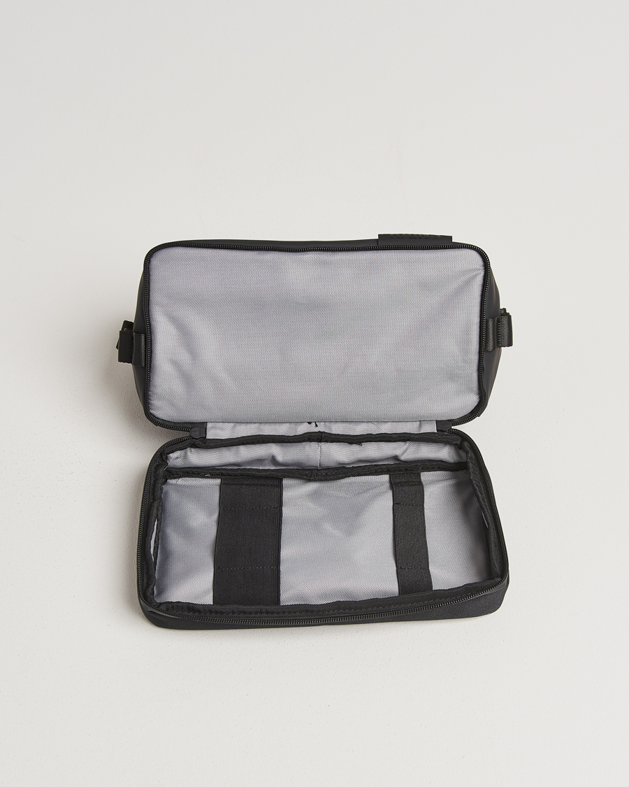 Men | RAINS Otaru Washbag Black | RAINS | Otaru Washbag Black