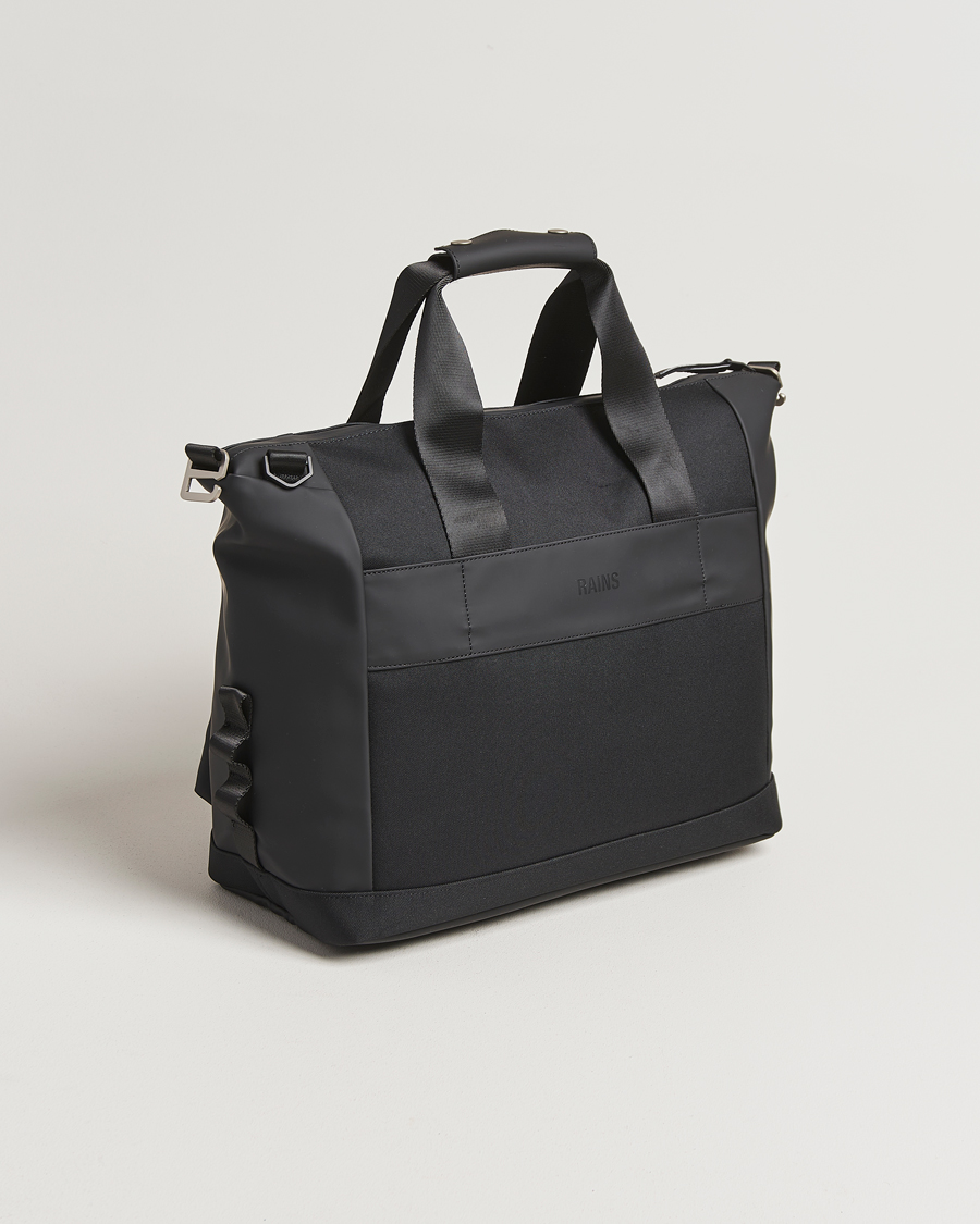 Men | RAINS Otaru Small Weekendbag Black | RAINS | Otaru Small Weekendbag Black