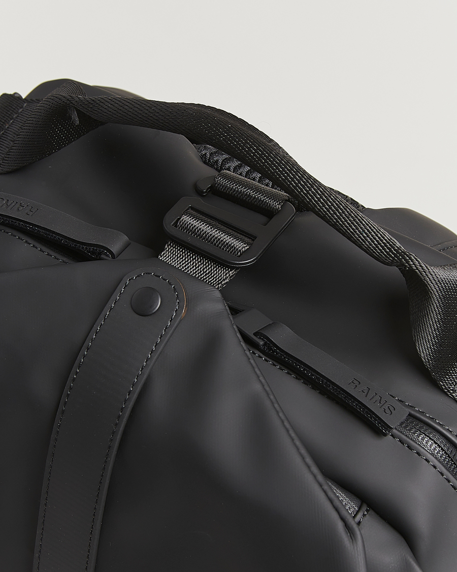 Men | Bags | RAINS | Clip Front Backpack Black